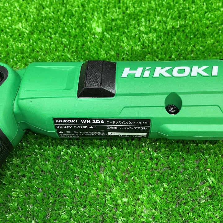 【未使用品】ハイコーキ(HIKOKI) コードレスインパクトドライバー WH3DA(2JS)【電材館越谷店】