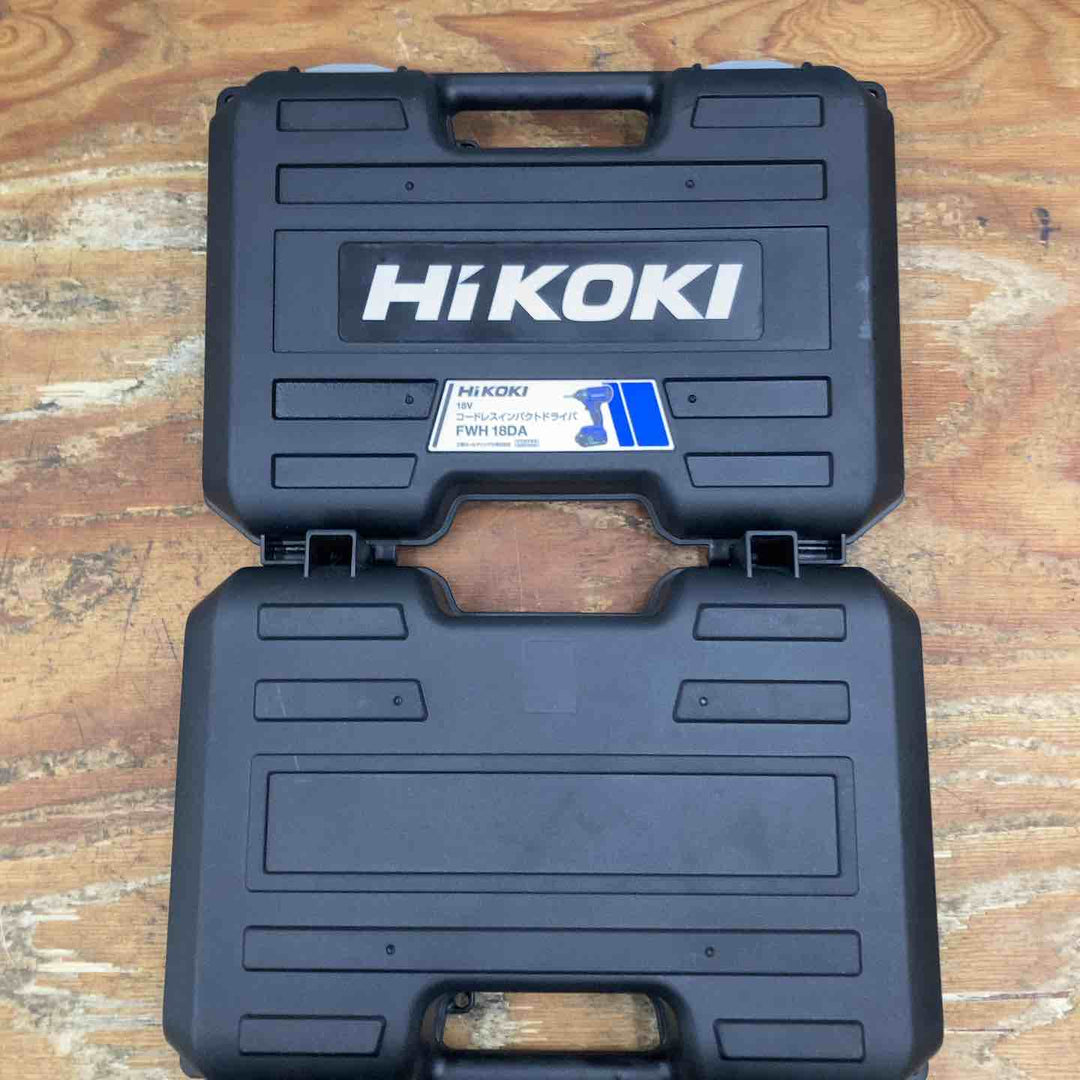 ◇ハイコーキ(HIKOKI ※旧:日立工機) コードレスインパクトドライバ FWH18DA(2BG)【柏店】