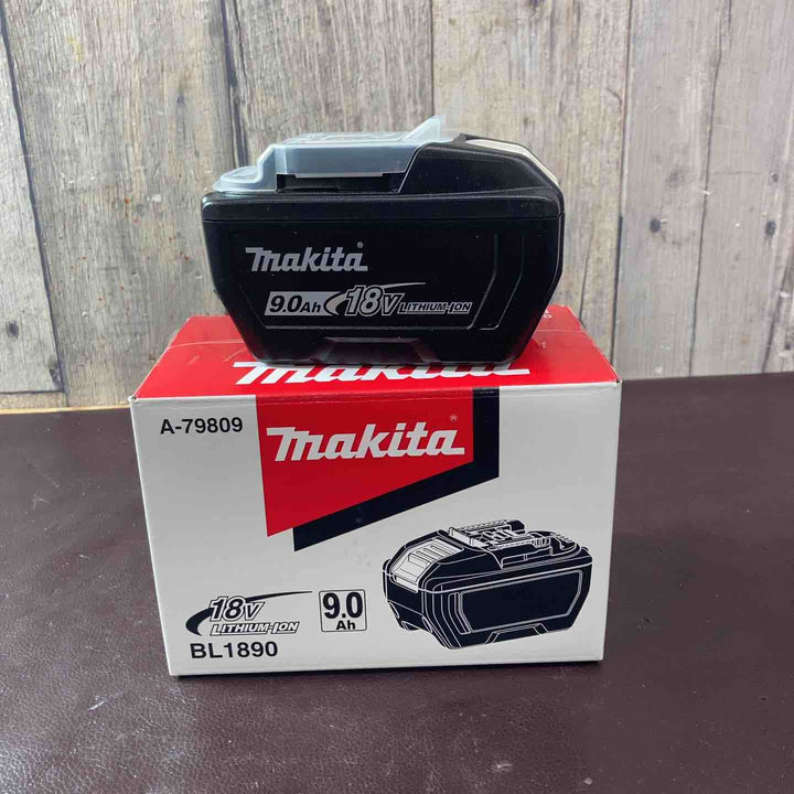 【未使用(店頭展示品)】マキタ(makita) リチウムイオンバッテリー 18V/9.0Ah BL1890【東大和店】