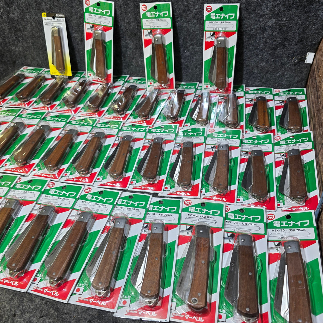 【未使用品・大特価まとめ売り！】電工ナイフ 40本 マーベル デンサン【桶川店】