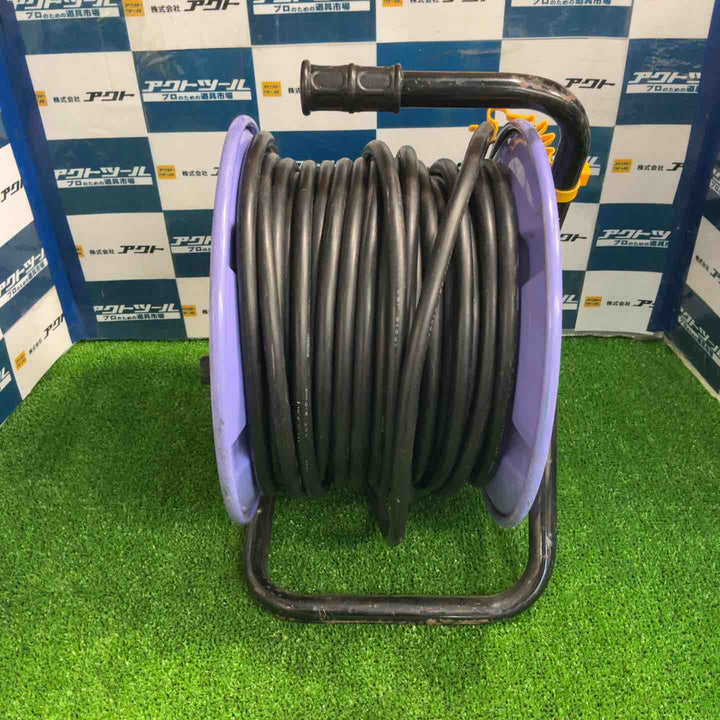 ◇日動 コードリール NP-EB34 ブレーカー付 22A-30M【草加店】