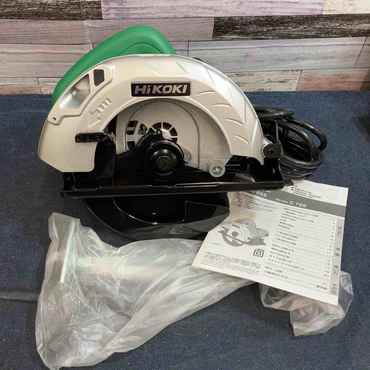 ★ハイコーキ(HIKOKI ※旧:日立工機) 丸のこ C6SS【八潮店】