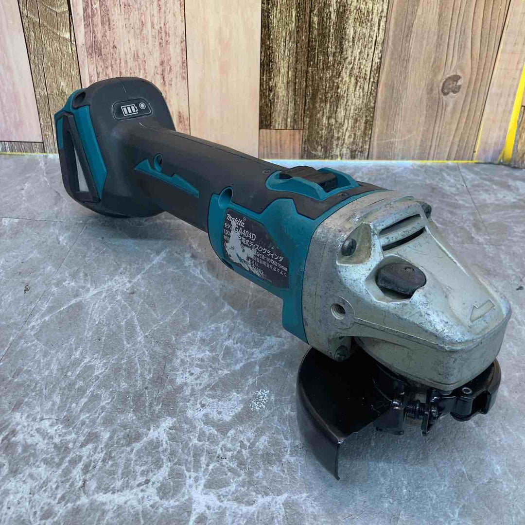 ☆マキタ(makita) 100mmコードレスディスクグラインダー GA404DZ【八潮店】