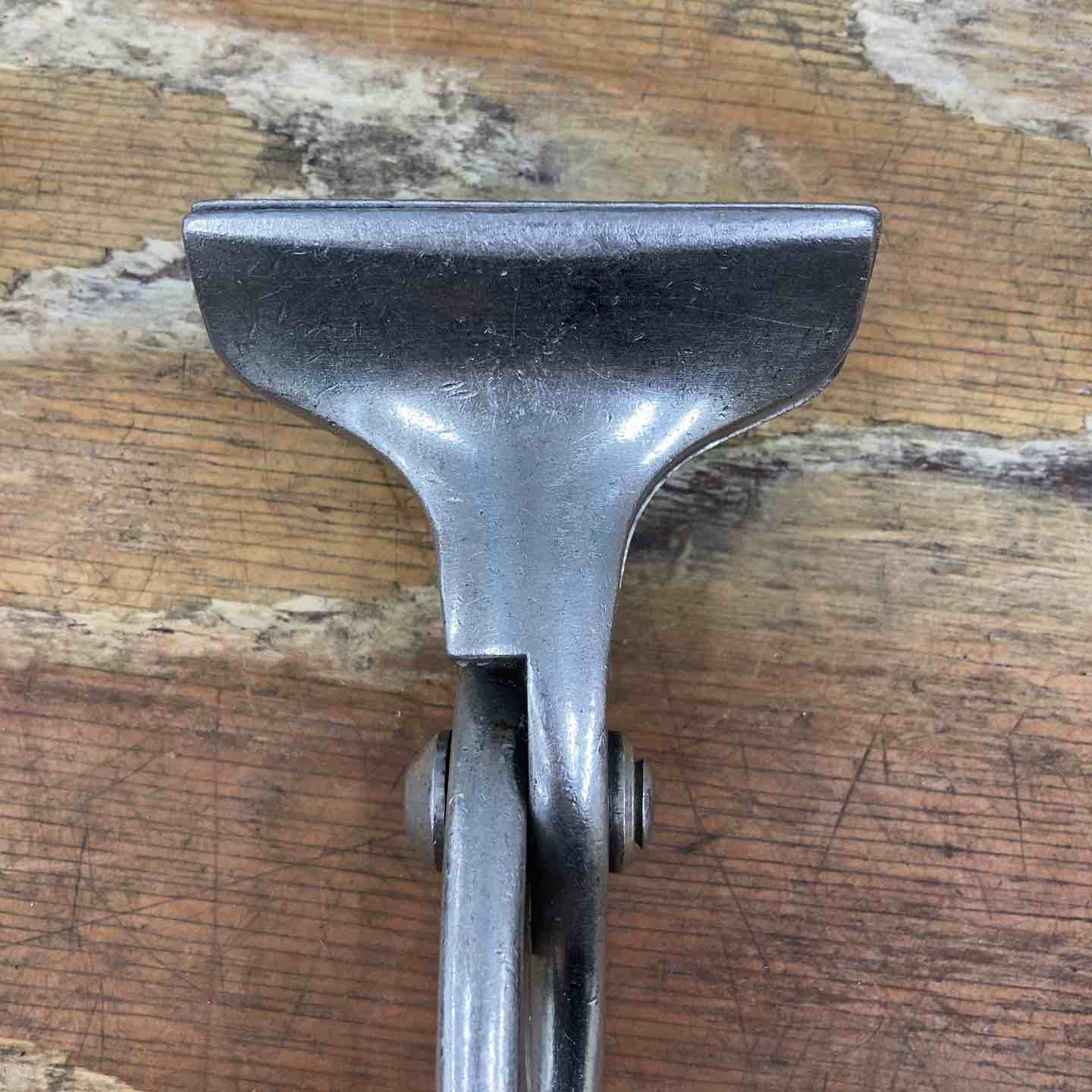 中古品】 盛光 掴箸 ツカミ 板金工具 ステンレス 口幅75mm 全長270mm