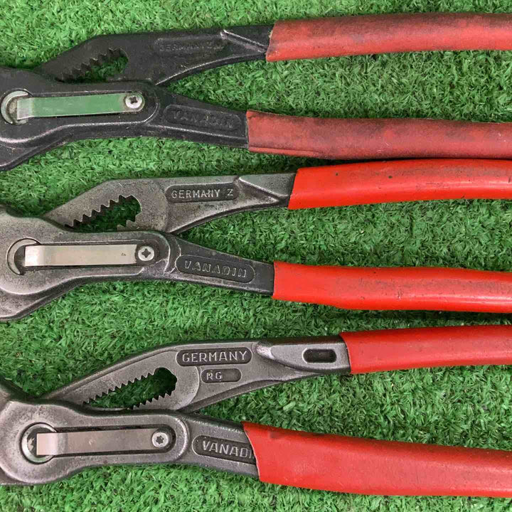 【中古品】▼KNIPEX クニペックス ウォーターポンププライヤー　3点セット【川崎店】