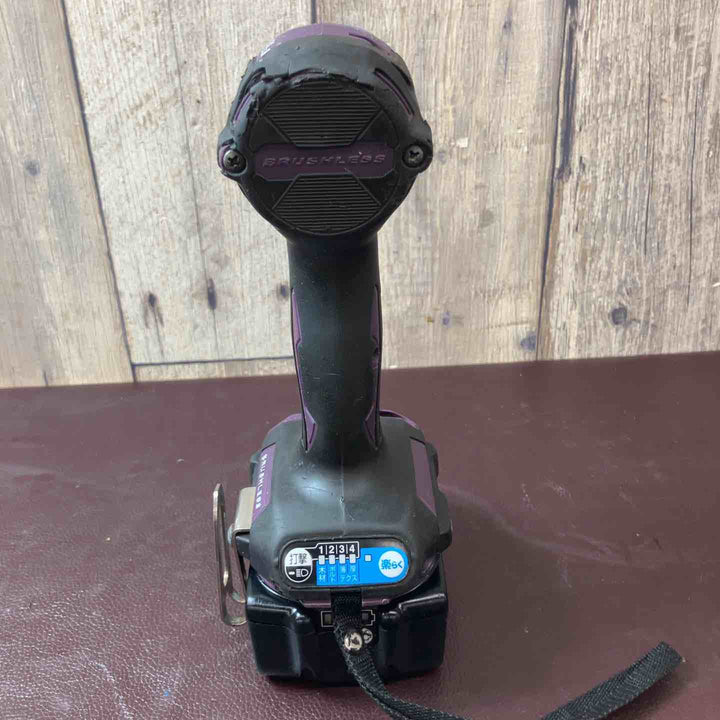 【中古品】 マキタ(makita) 18V コードレスインパクトドライバー TD173DGXAP フルセット パープル/紫 【東大和店】