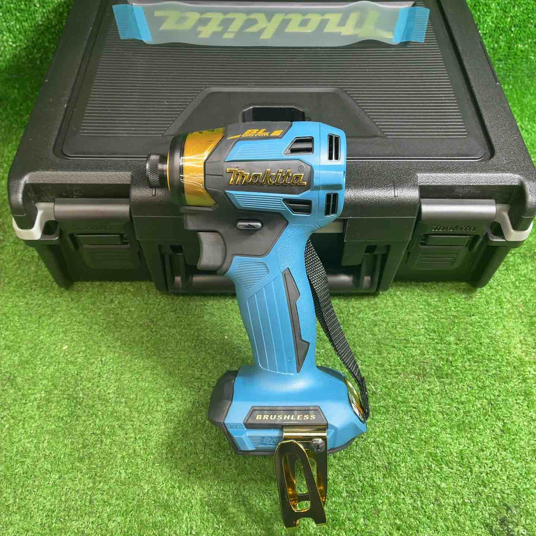 マキタ(makita) コードレスインパクトドライバー 本体＋ケースのみ TD173DGXPB LXT20周年記念限定カラー  プレミアムブルー【藤沢店】