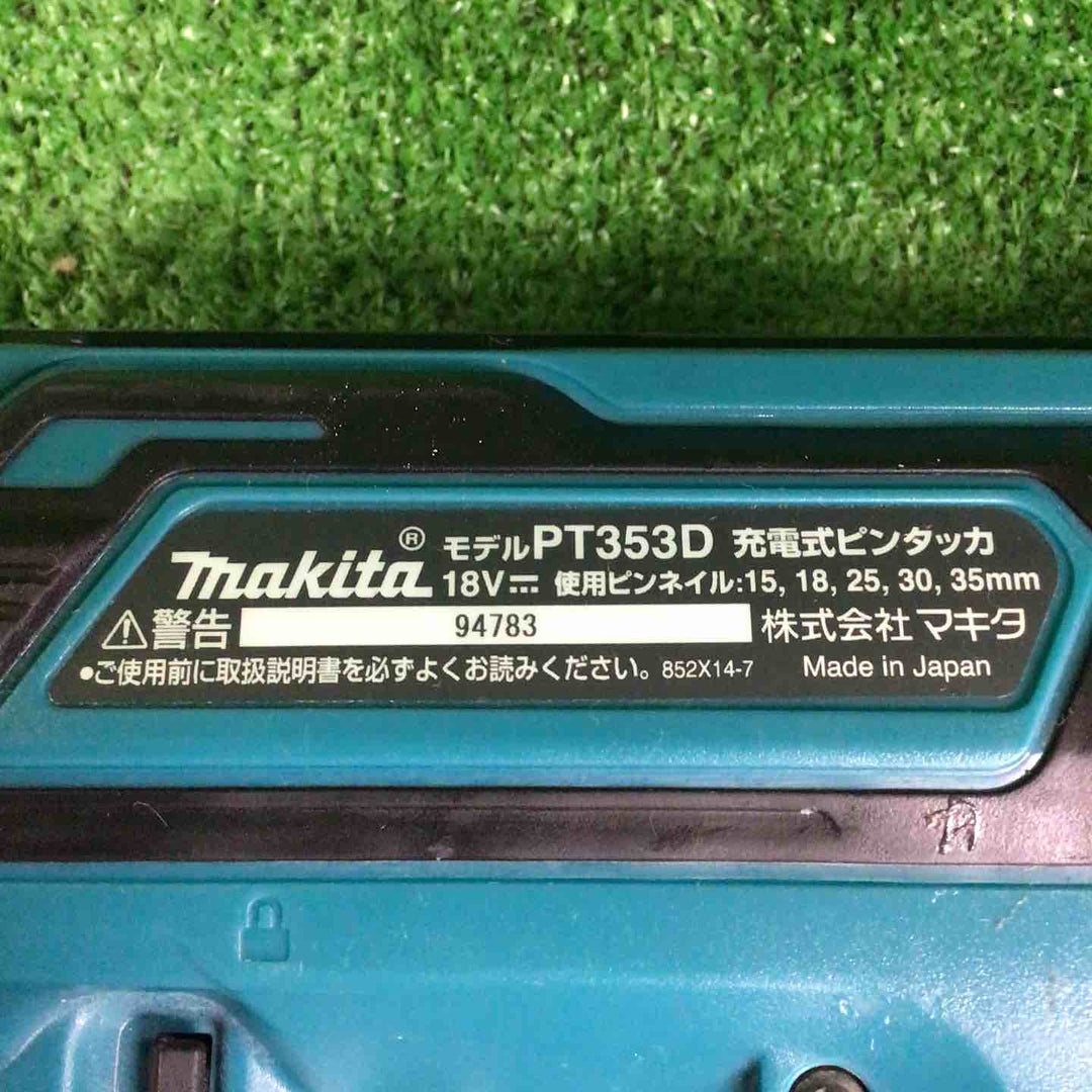 ★マキタ(makita) コードレスピンネイラ PT353DZK【川崎店】