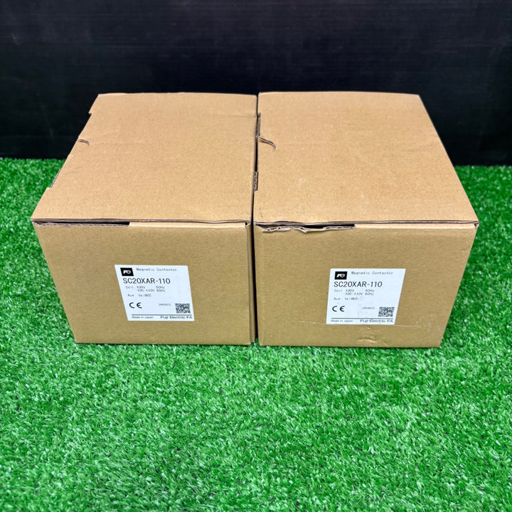 【未使用品】富士電機 電磁接触器 SC-NEXTシリーズ 20形  SC20XAR-110 2個【電材館越谷店】