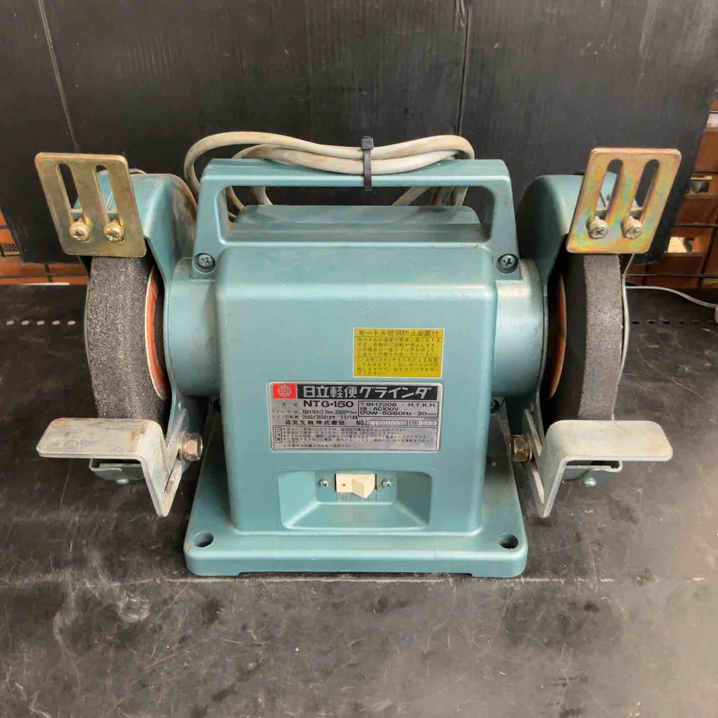 卓上電動研磨機 型式BG-2 富士電機工業（株） 卓上電動研磨機