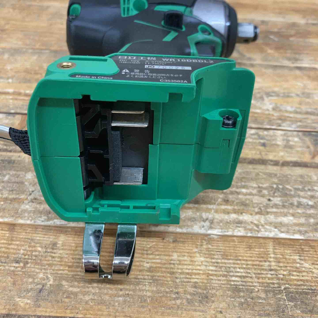 【中古美品】 ハイコーキ(HIKOKI ※旧:日立工機) コードレスインパクトレンチ WR18DBDL2(NN) 18V 36V 本体 充電式 【東大和店】