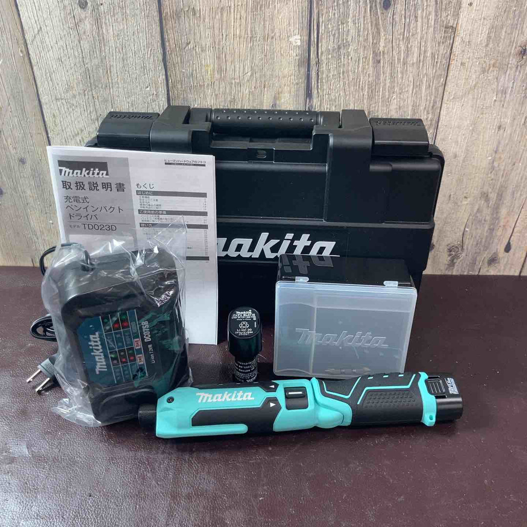 【未使用(店頭展示品)】マキタ(makita) 7.2Vコードレスインパクトドライバ TD023DHXTB【東大和店】