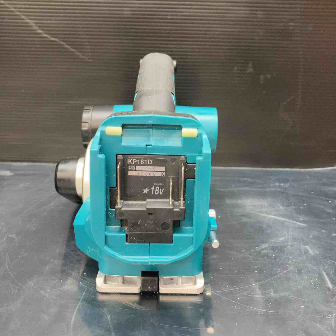 ★マキタ(makita) 82mmコードレスカンナ KP181DZ【川越店】