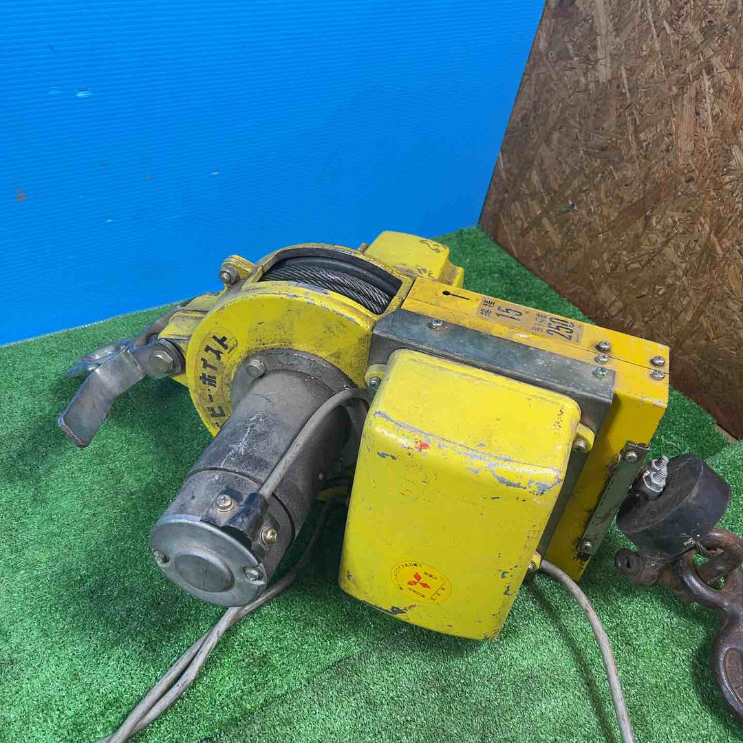 ◇トーヨーコーケン(TKK) 電動ウインチ(ワイヤー) ベビーホイスト  BH-815【岩槻店】