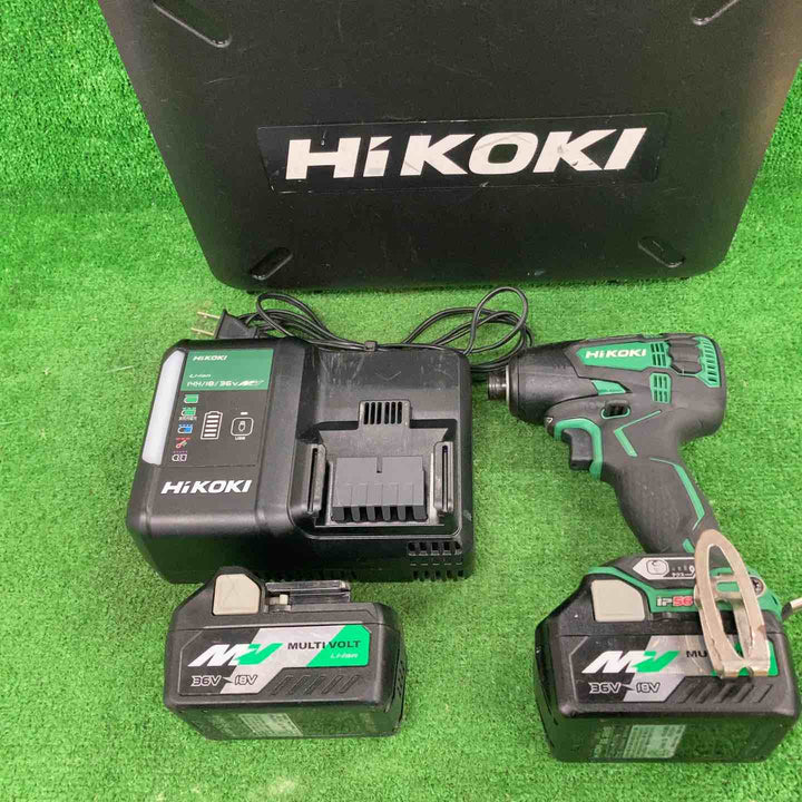 ★ハイコーキ(HIKOKI ※旧:日立工機) コードレスソフトインパクトドライバー WHP18DBL(2LYPK)(L)【川崎店】