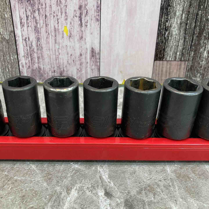 Snap-on スナップオン 1/2インパクトシャローソケット 14個 IMM100A-230【八潮店】