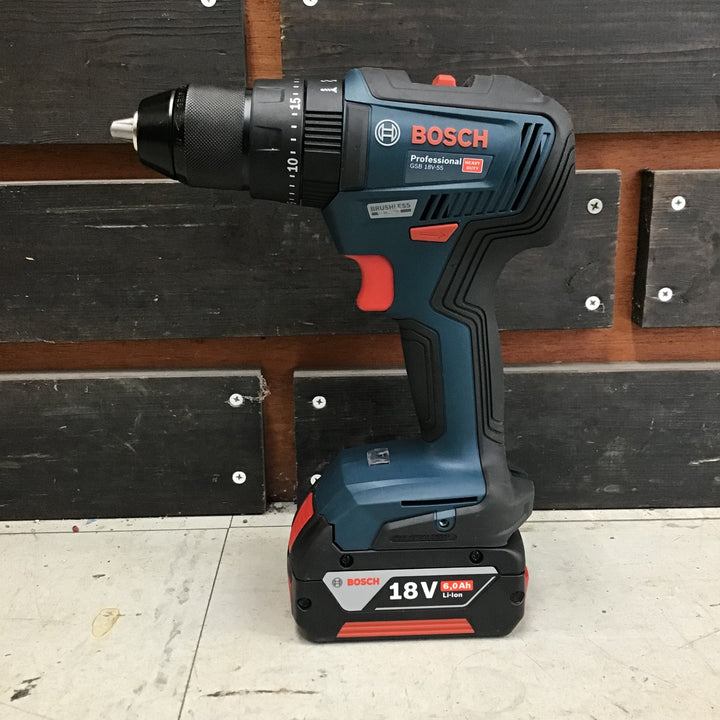 【中古品】 ボッシュ/BOSCH 18V コードレス振動ドライバードリル GSB18V-55 【鴻巣店】