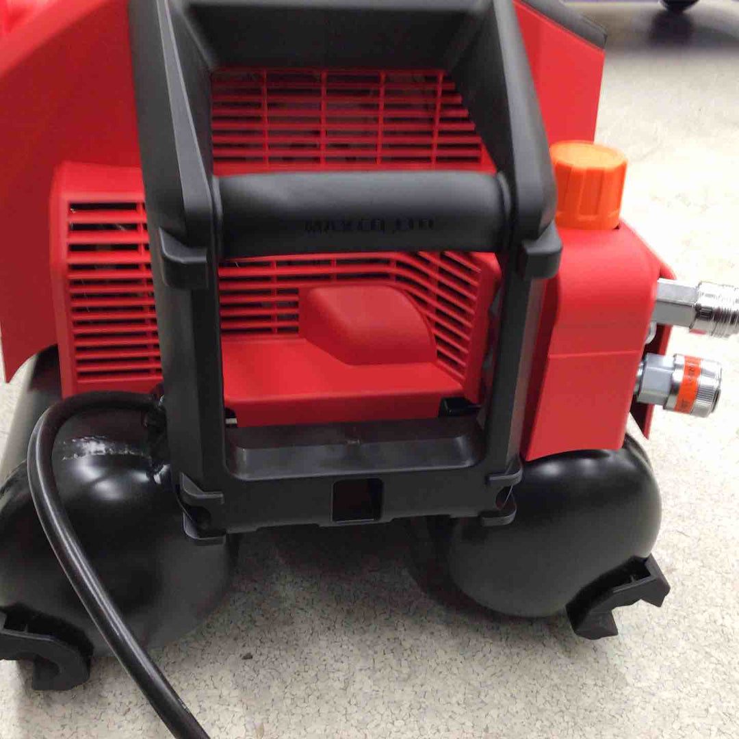 【未使用品】★マックス MAX エアコンプレッサー AK-HL1310E_レッド 外箱無し【八潮店】