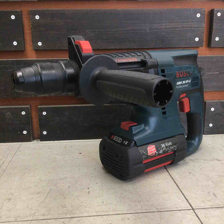 ◇ボッシュ(BOSCH) コードレスハンマドリル GBH36VF-LI ケース(36V2.6Ahバッテリー*2、充電器)【鴻巣店】