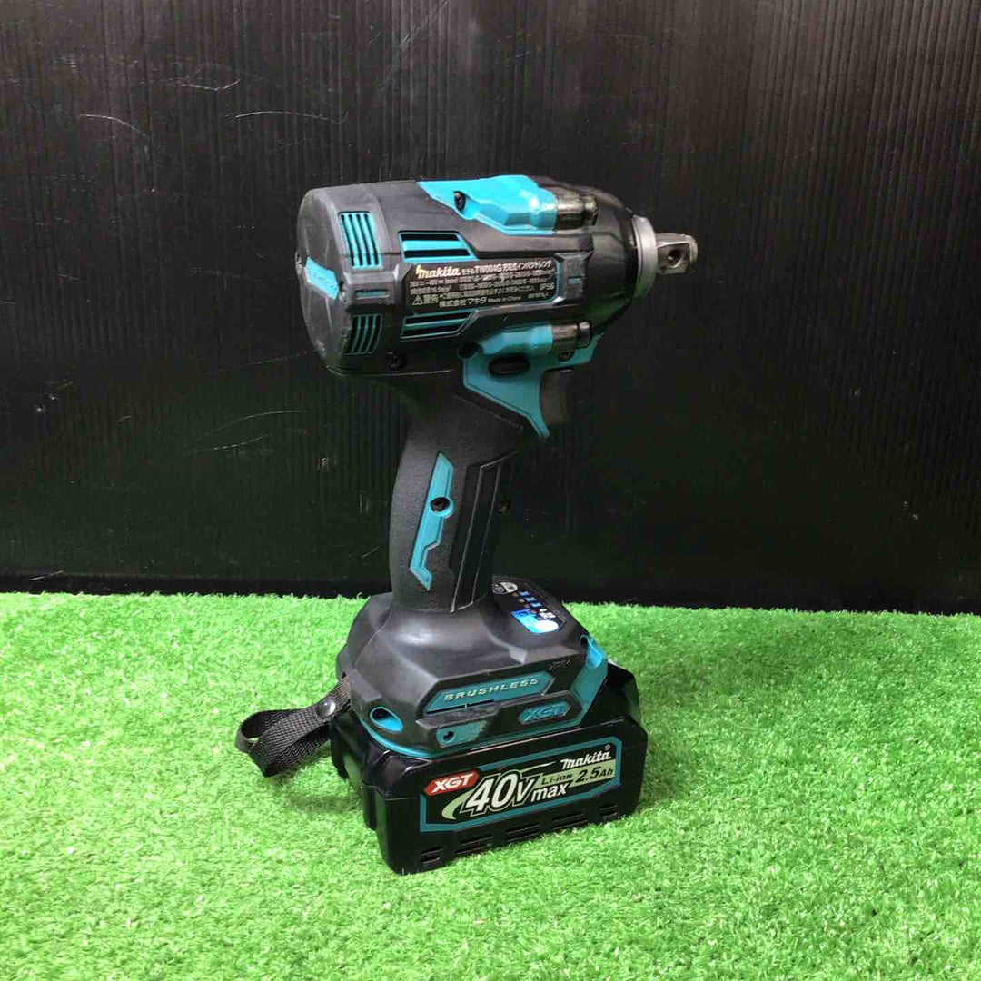 マキタ(Makita) 40Vmax充電式インパクトレンチ 2.5Ah バッテリ2本・充電器・ケース付 TW004GRDX【岩槻店】