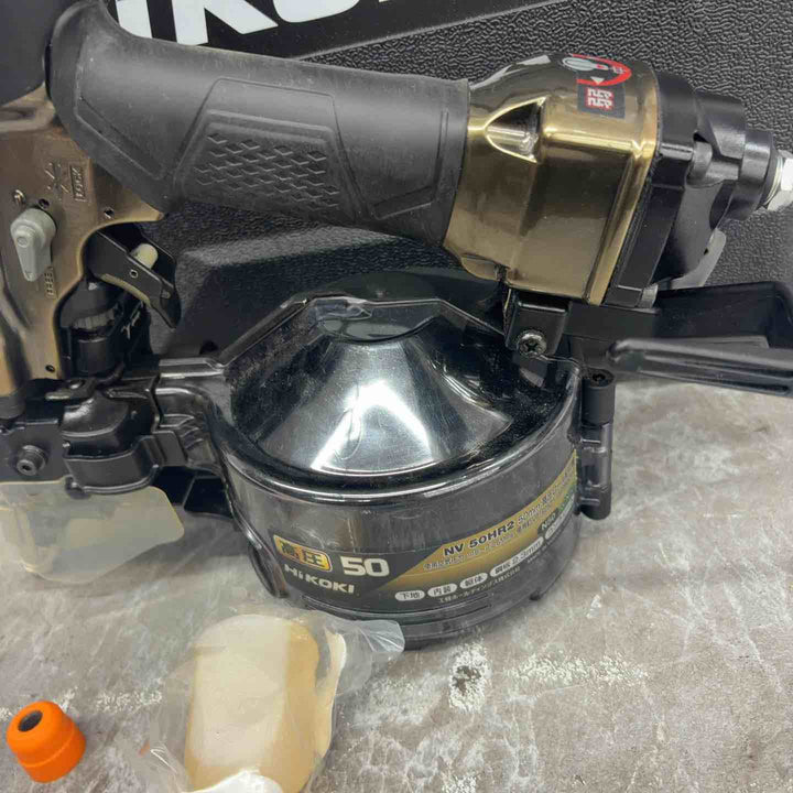★ハイコーキ(HIKOKI ※旧:日立工機) 高圧エア釘打ち機 NV50HR2(S)【八潮店】