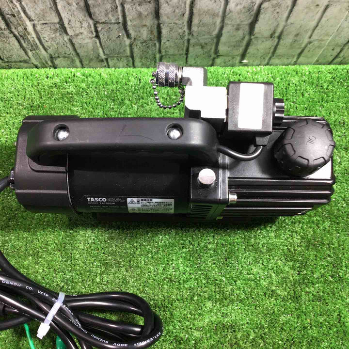 ◇イチネンTASCO オイル逆流防止弁付ウルトラミニツーステージ真空ポンプ TA150SW【川口店】