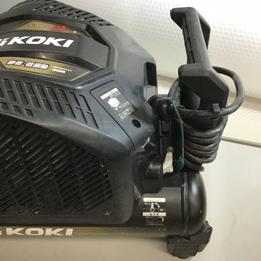 【中古品】★ハイコーキ HIKOKI エアコンプレッサー EC1445H3(CS) 高圧専用【戸田店】