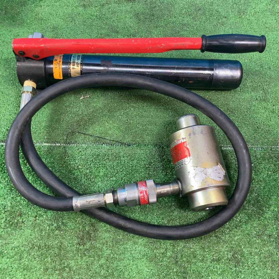 ◇泉精器(IZUMI) 分離型油圧式パンチャ SH-10-1(ポンプHP-180N付)【岩槻店】