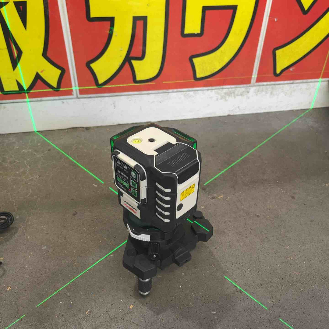 アックスブレーン(AX BLANE) フルライングリーンレーザー円錐ミラー墨出し器 LVG-8CM 受光器付き　レーザー墨出し器【川口店】