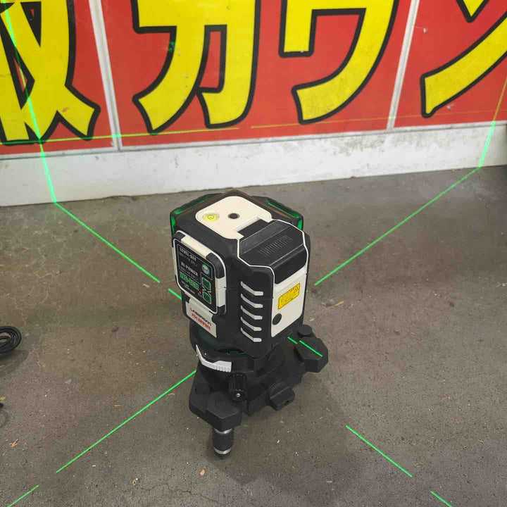 アックスブレーン(AX BLANE) フルライングリーンレーザー円錐ミラー墨出し器 LVG-8CM 受光器付き　レーザー墨出し器【川口店】