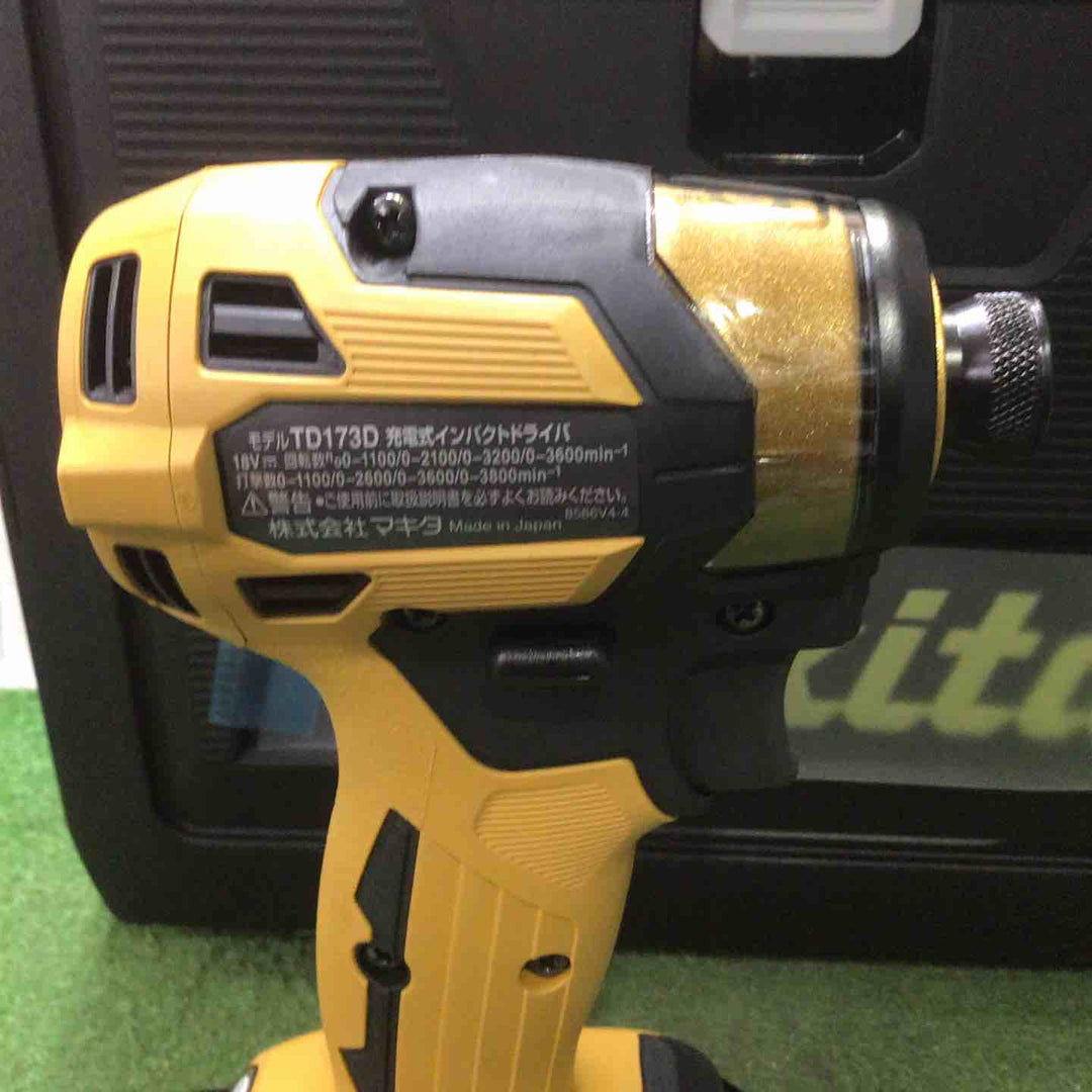 ☆マキタ(makita) コードレスインパクトドライバー TD173DGXPY LTX20周年限定色 プレミアムイエロー【町田店】