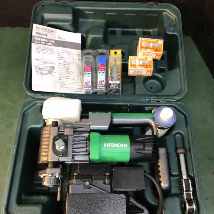 ◇ハイコーキ(HIKOKI ※旧:日立工機) 磁気ボール盤 スチールコア 40mm BM40M2【戸田店】