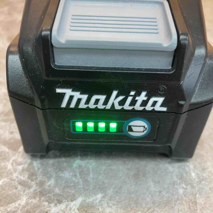 ★マキタ(makita) リチウムイオンバッテリー 40Vmax/4.0Ah BL4040 充電回数2回【八潮店】