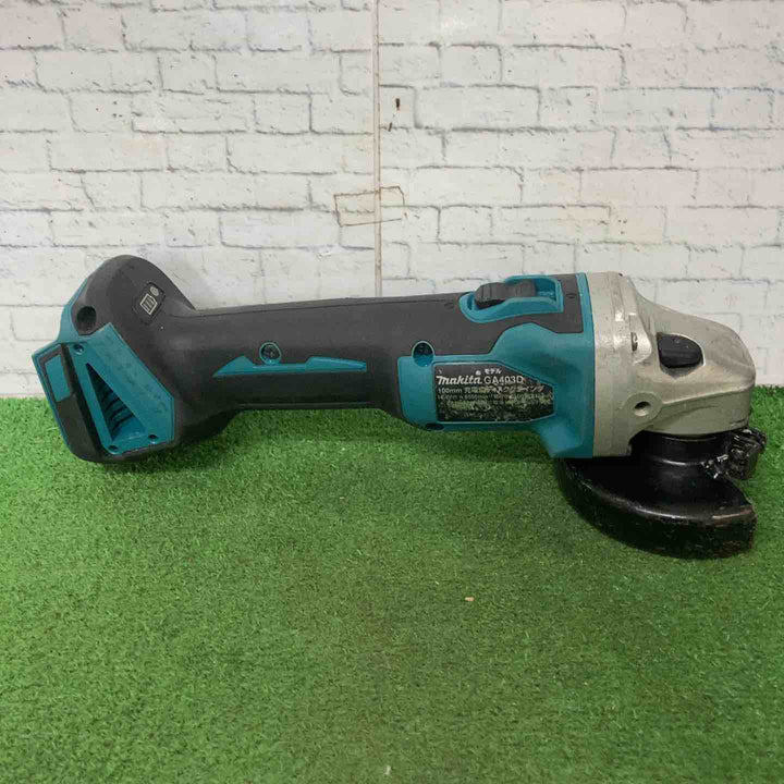☆マキタ(makita) 100mmコードレスディスクグラインダ GA403DZ【町田店】