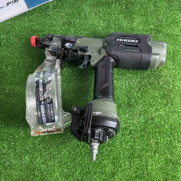 ◇ハイコーキ(HIKOKI ※旧:日立工機) 高圧エアネジ打ち機 WF4HS(AG) アブソリュートグリーン【草加店】