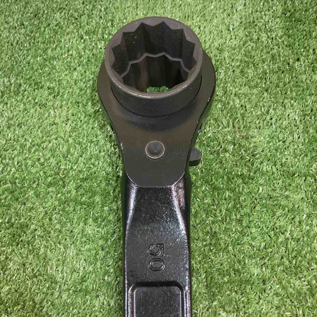 【中古品】  スーパーツール 両口ラチェットレンチ六角対辺 46×50 41×46 19×24 3個セット 【川崎店】