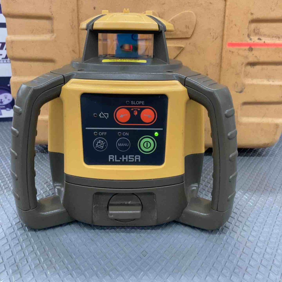 ★トプコン(TOPCON) ローテーティングレーザー RL-H5ADB(乾電池仕様)/スタンダード受光器LS-80X付【所沢店】