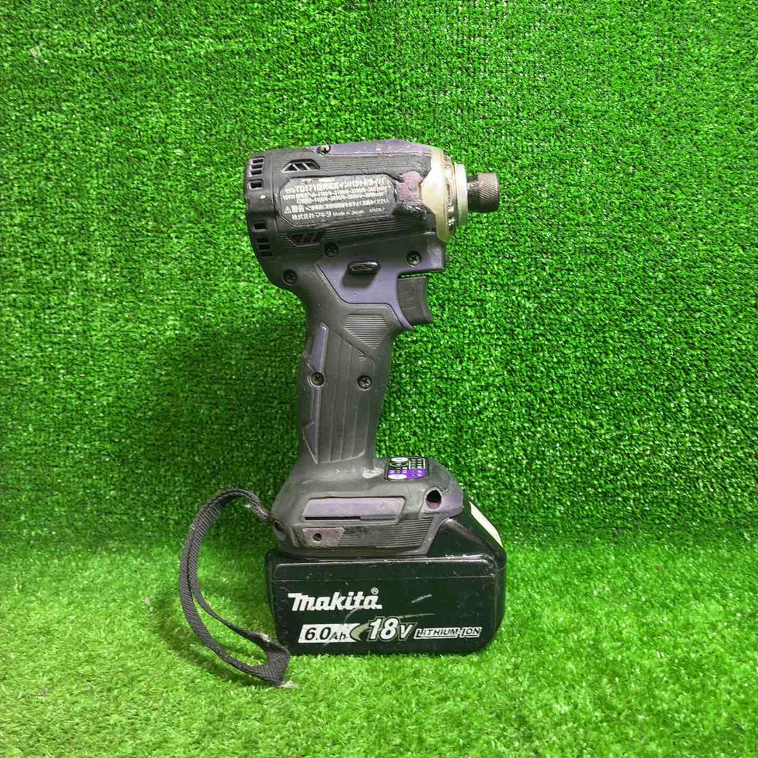 【中古品】 マキタ コードレスインパクトドライバ TD171DRGX 紫 【藤沢店】