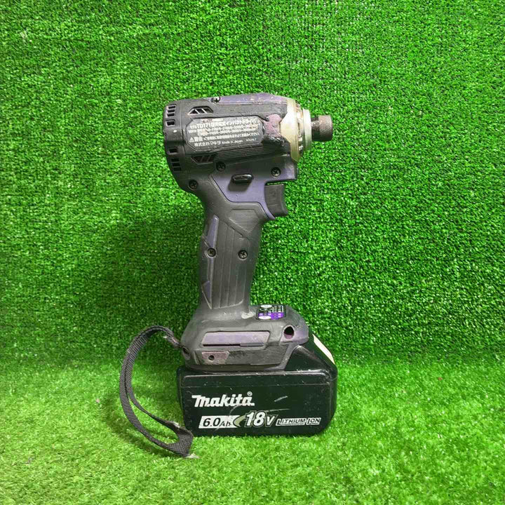 【中古品】 マキタ コードレスインパクトドライバ TD171DRGX 紫 【藤沢店】