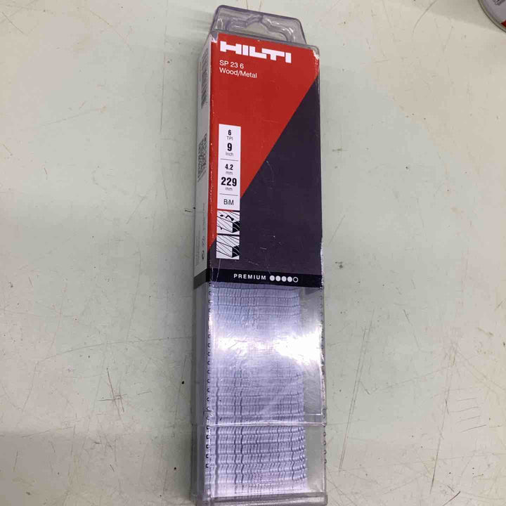 HILTI ヒルティ SP 23 6W/M 35枚 セーバーソー レシプロソー ブレード 229㎜ 替刃 ホワイト 消耗品 【越谷店】