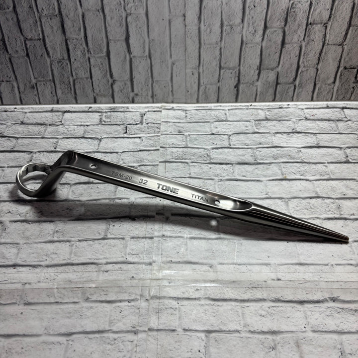 トネ(TONE) チタンシノ付めがねレンチ(トルシアボルト用) TSM-20 二面幅32mm【川口店】