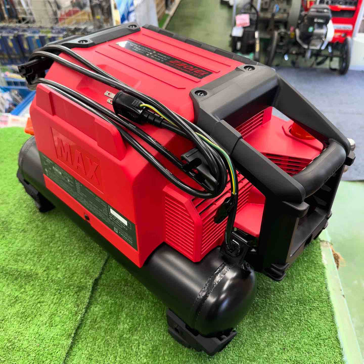 【10月限定セール！未使用】 マックス MAX 高圧 常圧 兼用 エアコンプレッサー AK-HL1310E2 レッド 【桶川店】