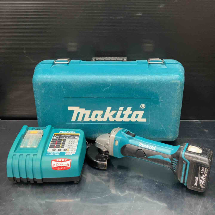 ☆マキタ(makita) 100mmコードレスディスクグラインダー GA400DRF【川越店】