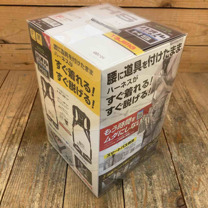 【未使用品】◇タジマ(tajima) 新規格安全帯 フルハーネス ソフトクッション採用の肩背中パッド付 AHSF-BK フリーサイズ【所沢店】