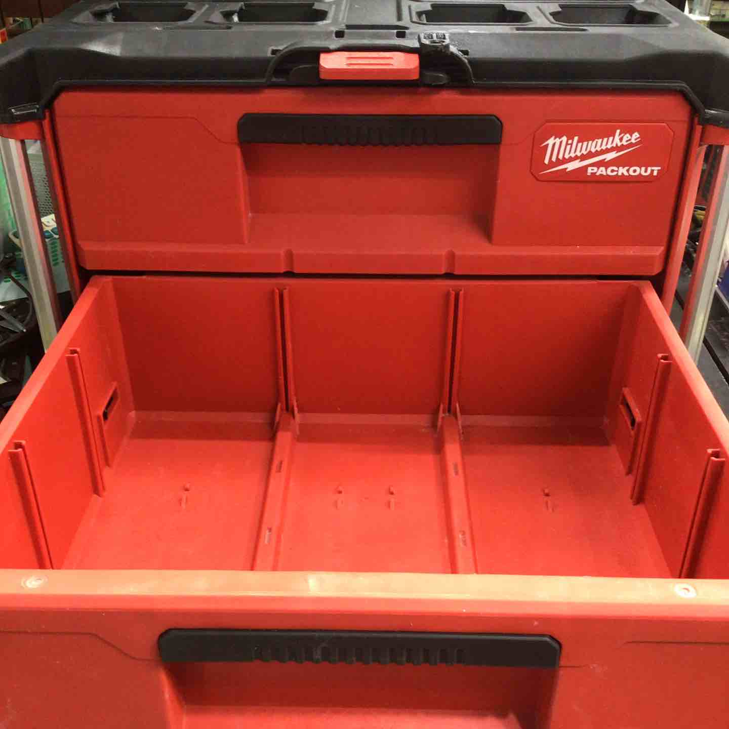 中古】milwaukee(ミルウォーキー) PACKOUT™ パックアウト 引き出し収納