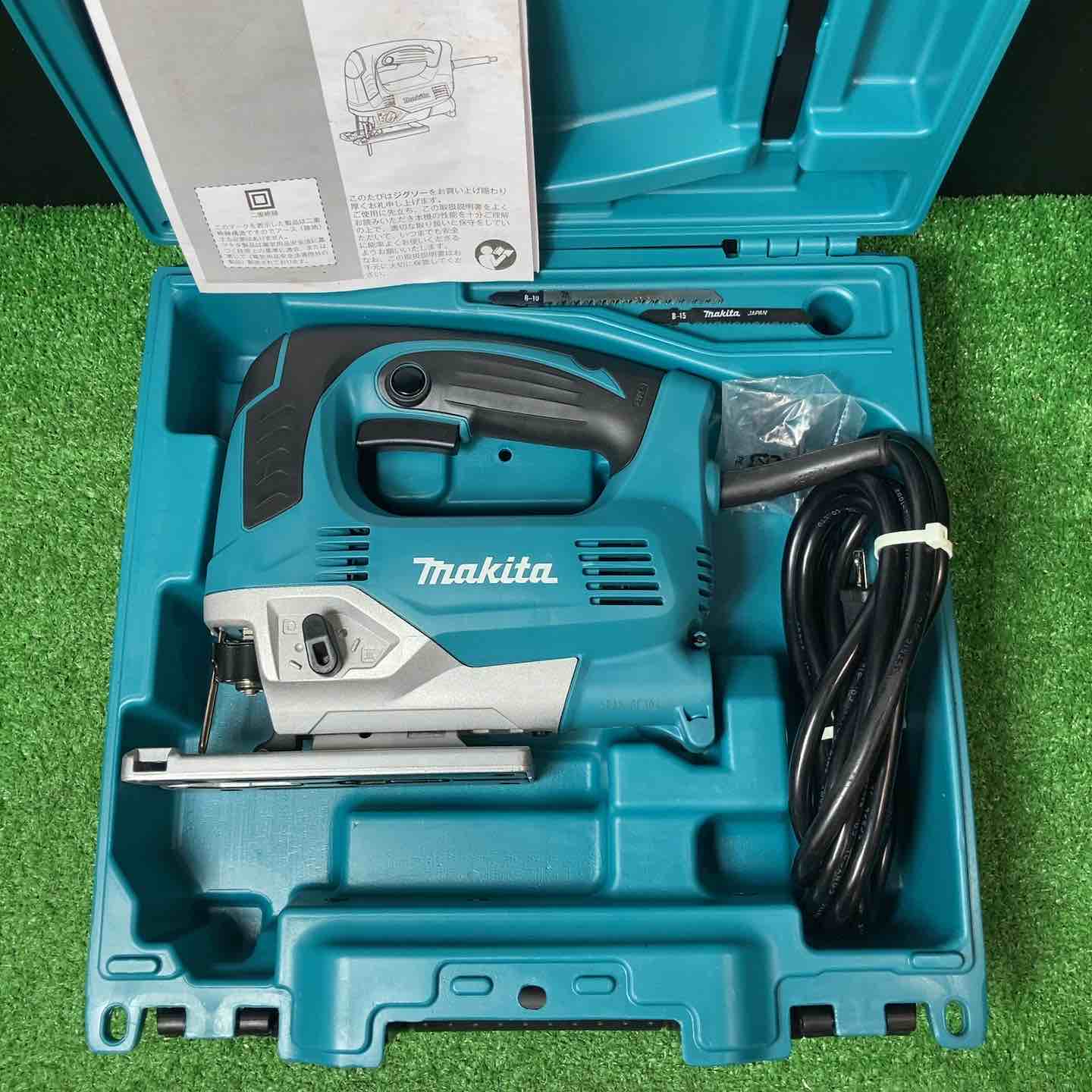 makita マキタ JV0600 ジグソー 中古品 【ハンズクラフト宜野湾店】 MAKITA マキタ 工具 電動工具 ジグソー JV0600 ブルー ケース付 コード