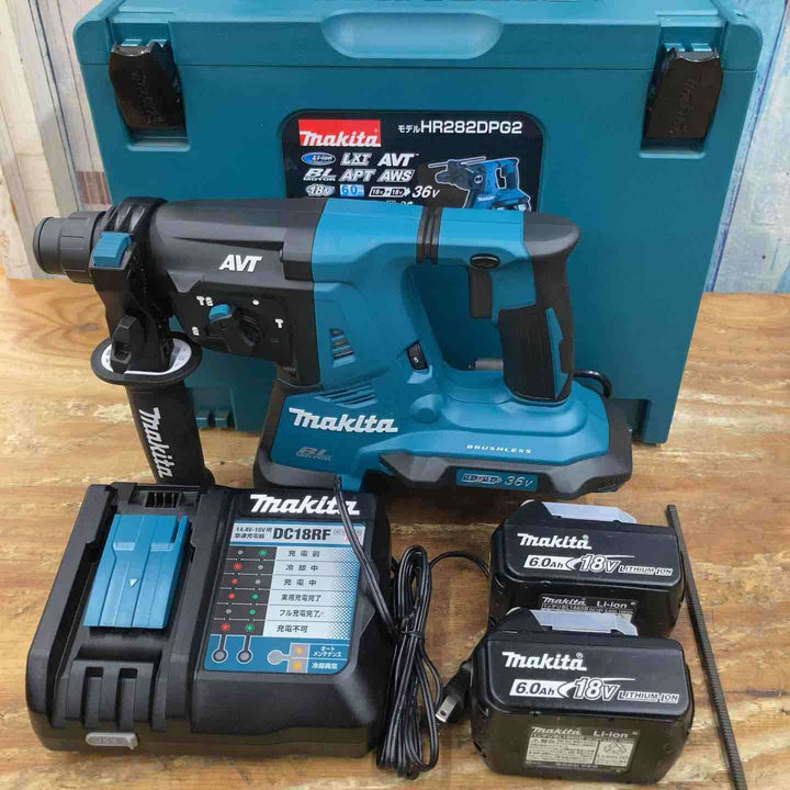 【中古品】★マキタ(makita) コードレスハンマドリル HR282DPG2 36V(18V +18V) フルセット【柏店】