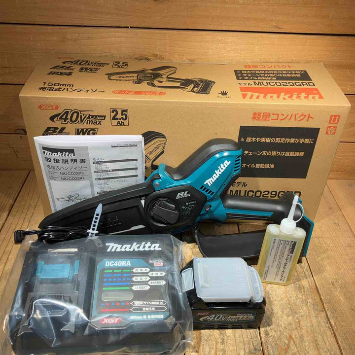 【未使用品】★マキタ(makita) コードレスチェンソー MUC029GRD【所沢店】