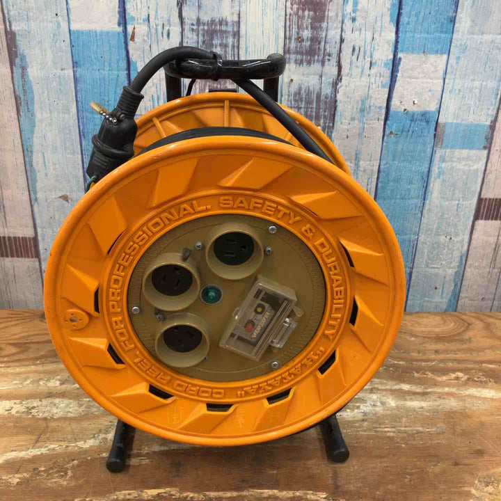 【中古品】▼コードリール ハタヤ(HATAYA) 電工ドラム BR-301K 漏電遮断器付き 30ｍ【柏店】