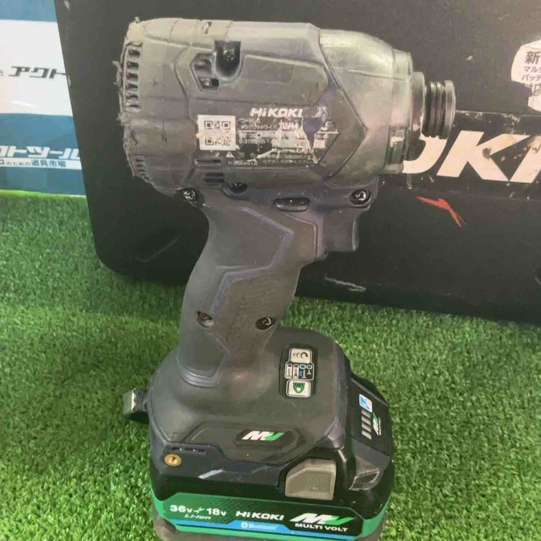 ★ハイコーキ(HIKOKI ※旧:日立工機) コードレスインパクトドライバー WH36DC(2XPSZ)(D)【草加店】